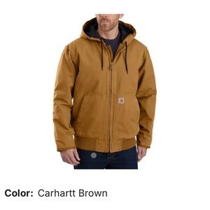 NEW Carhartt Men's Tan Performance Jacket